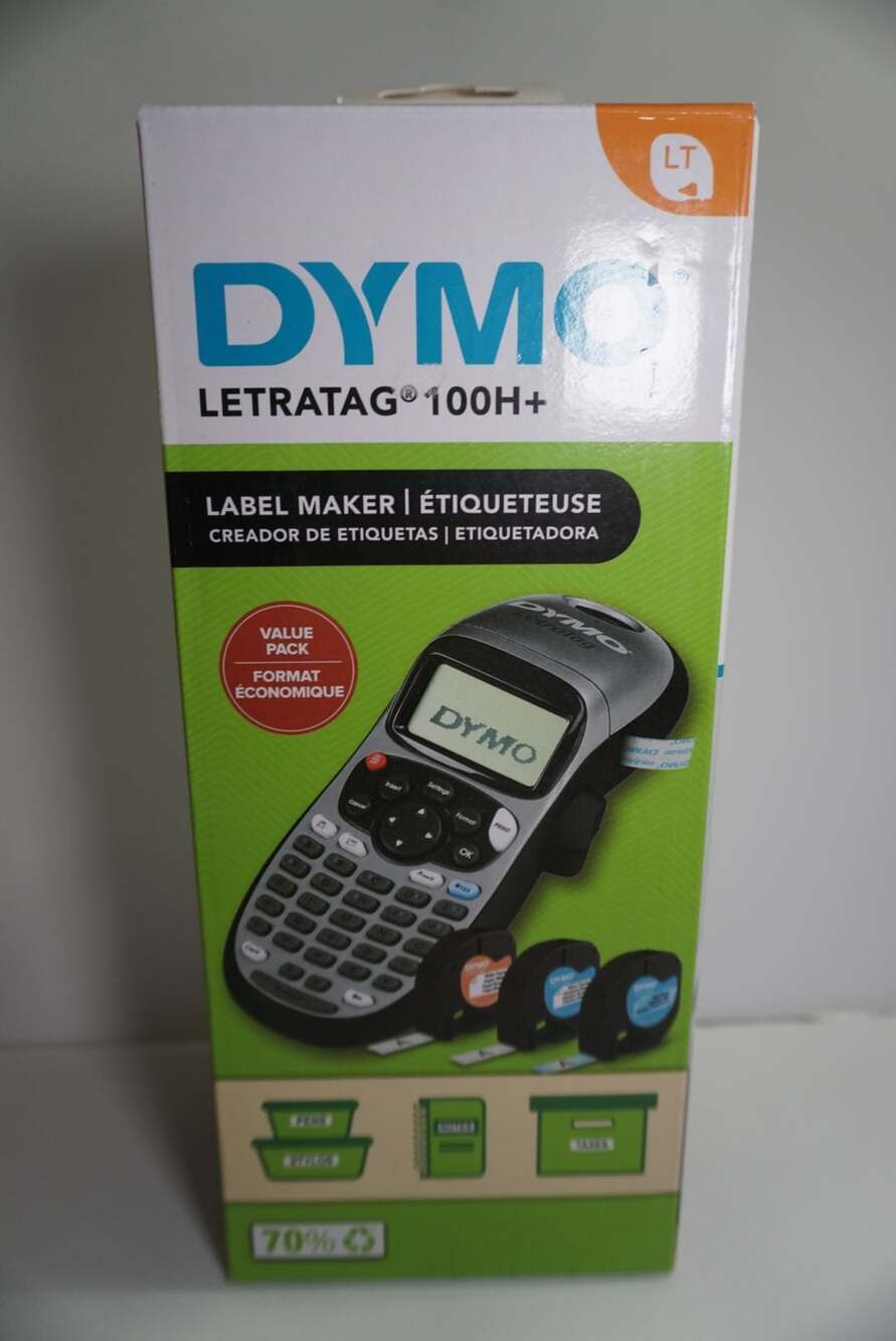 DYMO LetraTag 100H+ Label Maker Value Pack